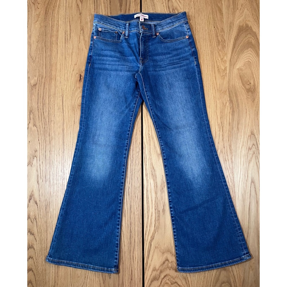 Lucky Brand Sweet Mid Rise Flare Jeans Womens 6/28 Blue Denim Boho Style